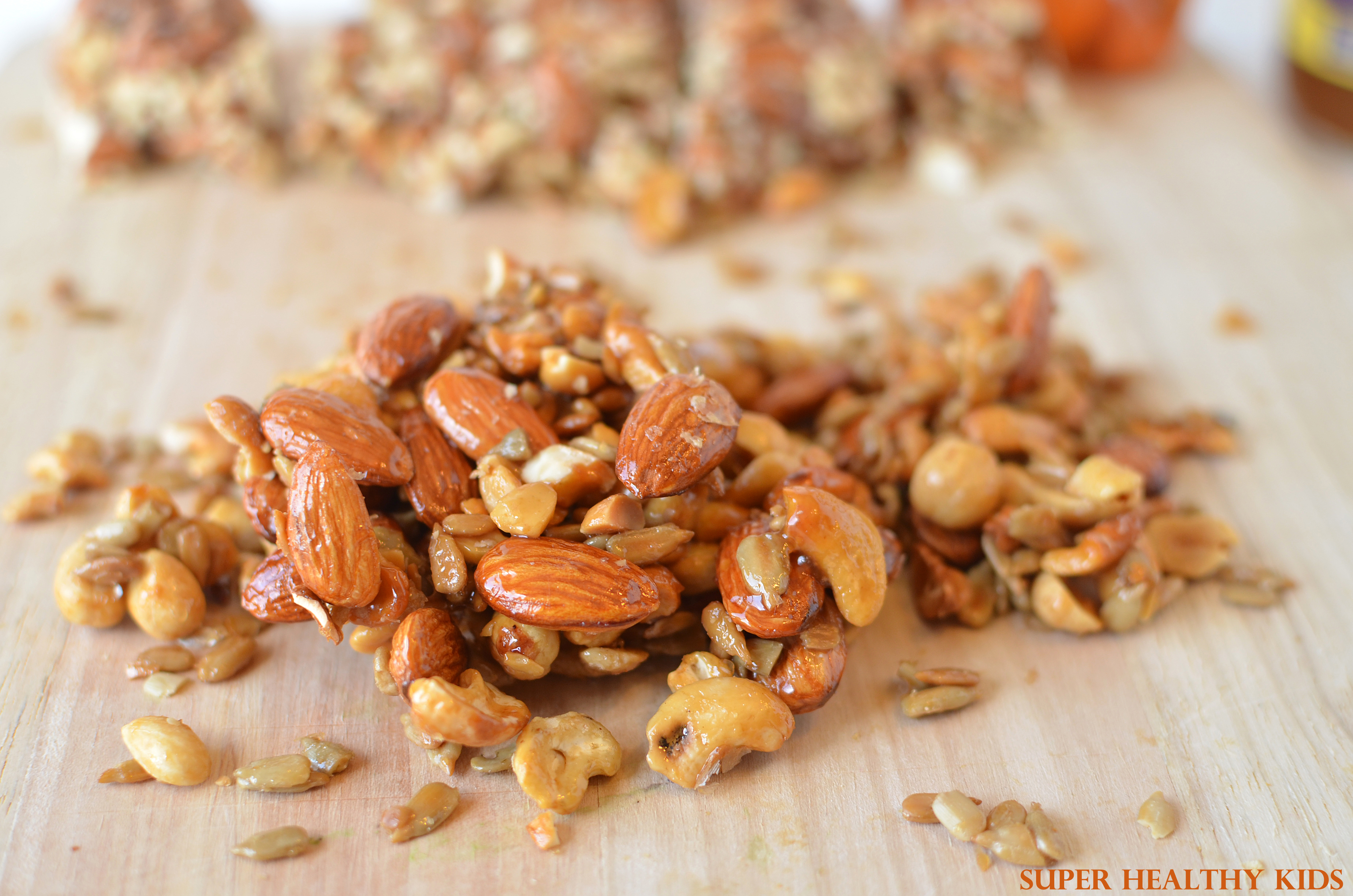 Sweet Nut Clusters Recipe For Your Sweeties - Super Healthy Kids